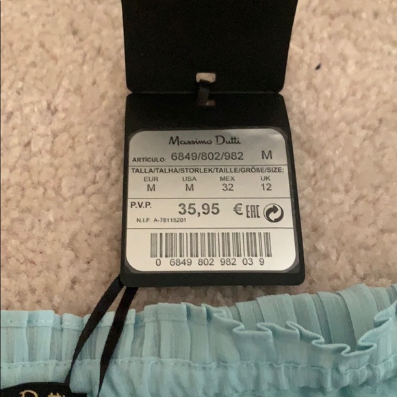 Baby Blue Sheer Top - Picture 3 of 4